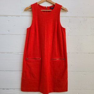 Madewell Red Shift Dress